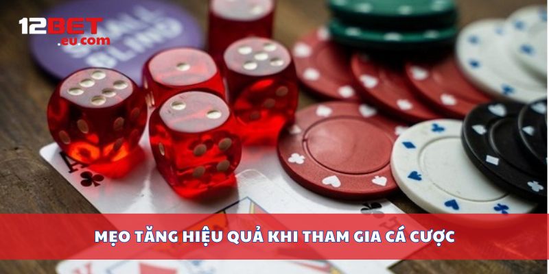 Mẹo tăng hiệu quả khi tham gia cá cược